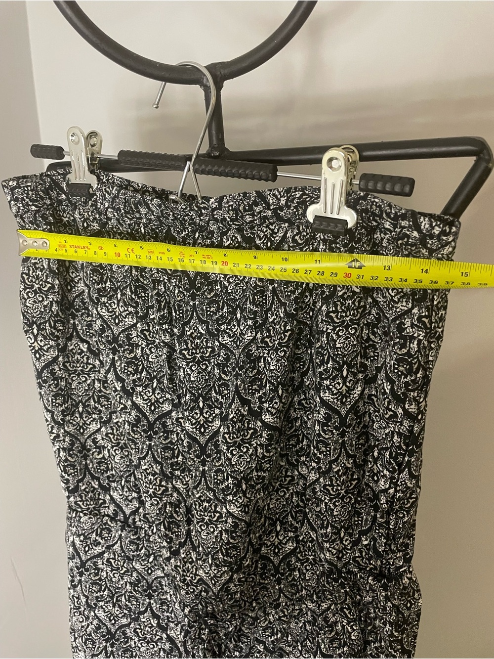 Aeropostale Black & White Printed Jumpsuit Romper - Picture 4 of 5